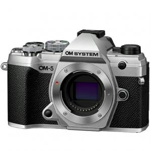 OM-system-om-5-systeemcamera-body-zilver-cameradeals-prijzen-en-review